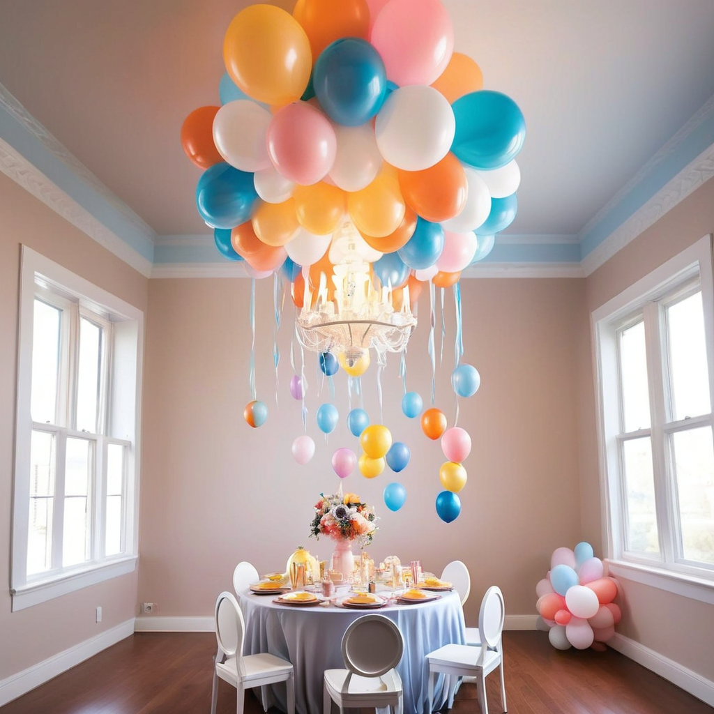 Balloon Chandeliers - PartyOne Balloon DIY Balloon Decor